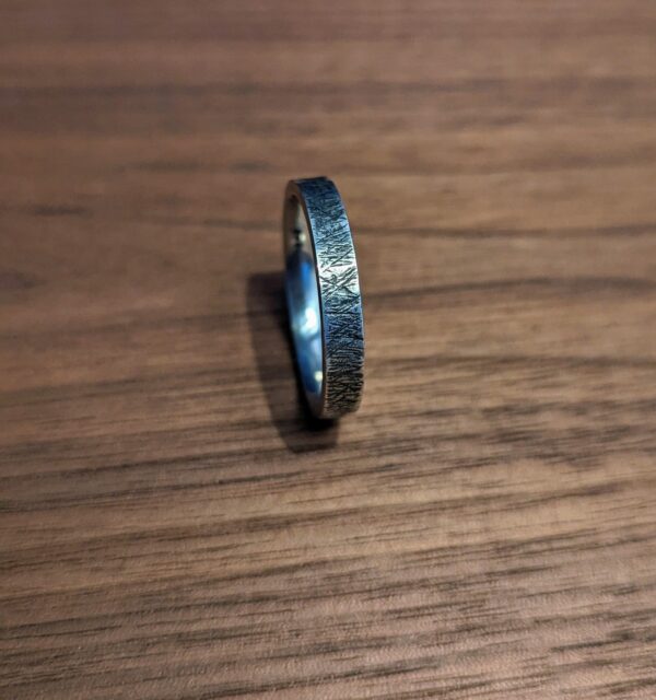 Textured Band Ring